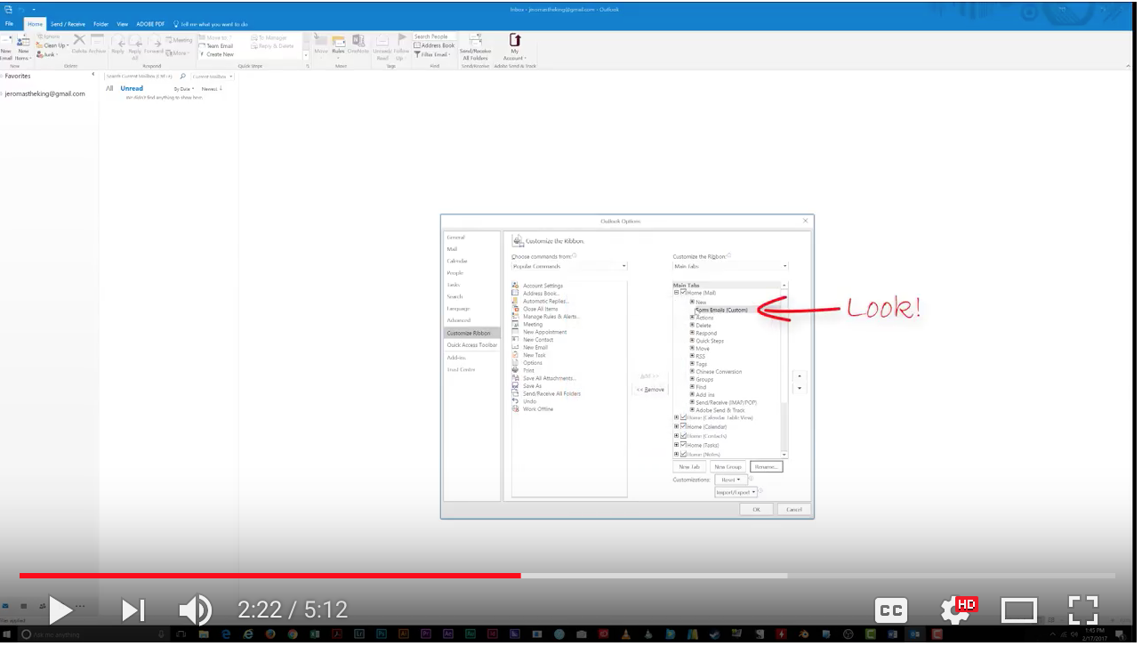 Edit Ribbon Microsoft Outlook Edit Ribbon Microsoft Outlook