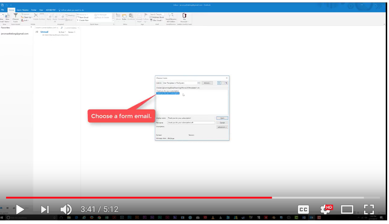 Customize The Ribbon Bar In Microsoft Outlook 2016